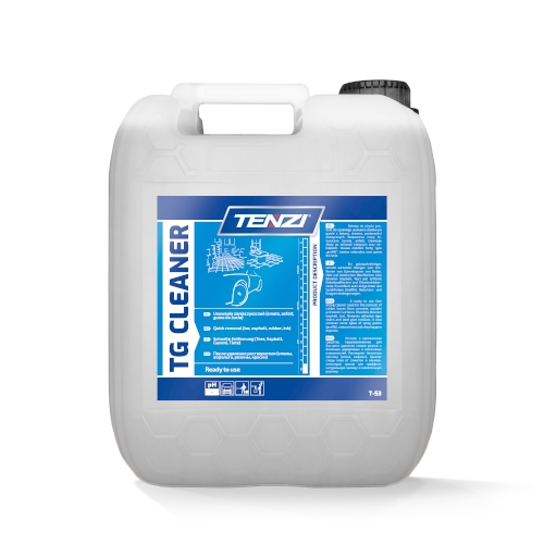 TENZI TG Cleanner 5L rozpuszczanik do usuwania śladów po gumie, smole, naklejkach